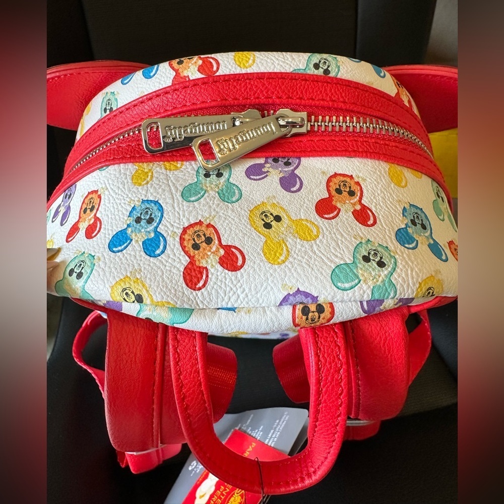 NWT Disney Loungefly Mickey Popcorn Bucket Mini Backpack - Picture 6 of 9